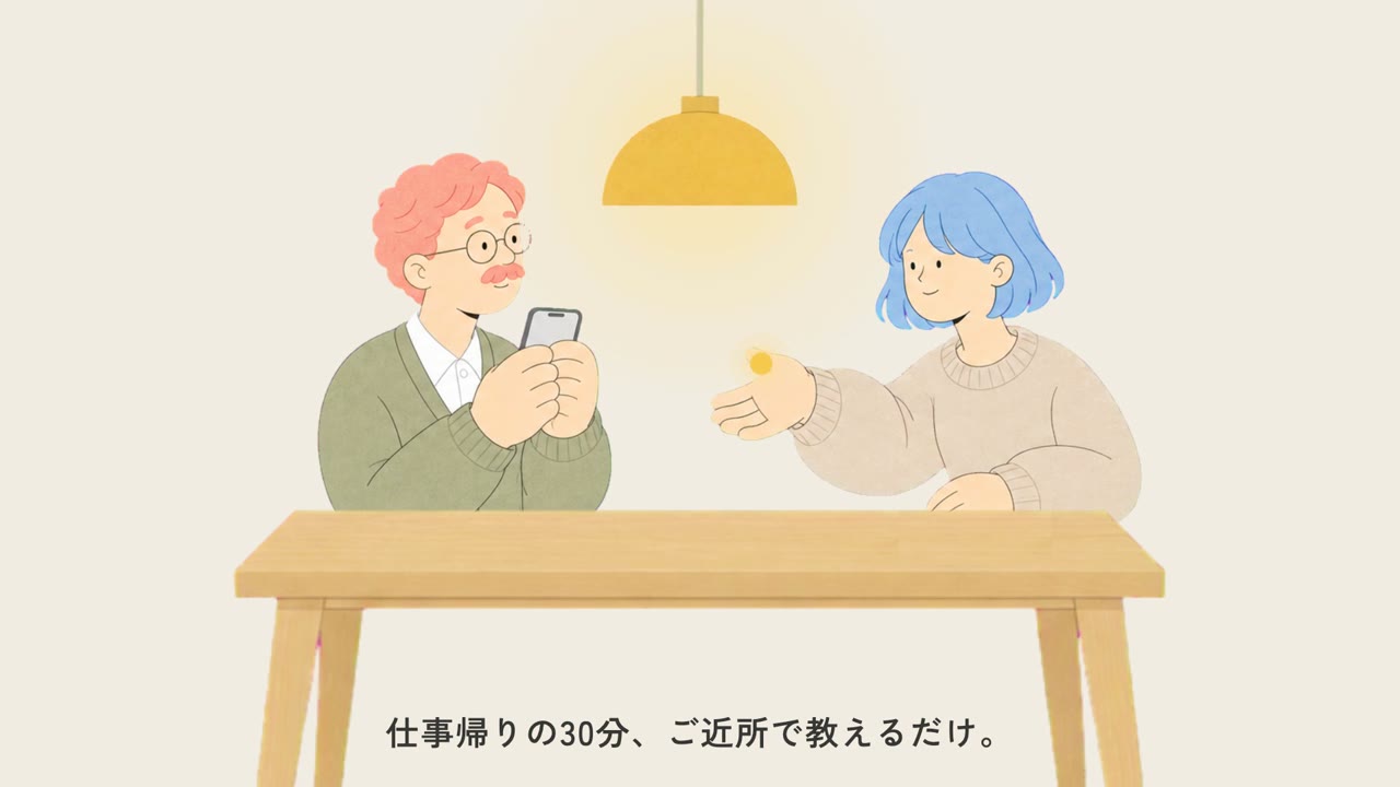 よりみち先生の映像